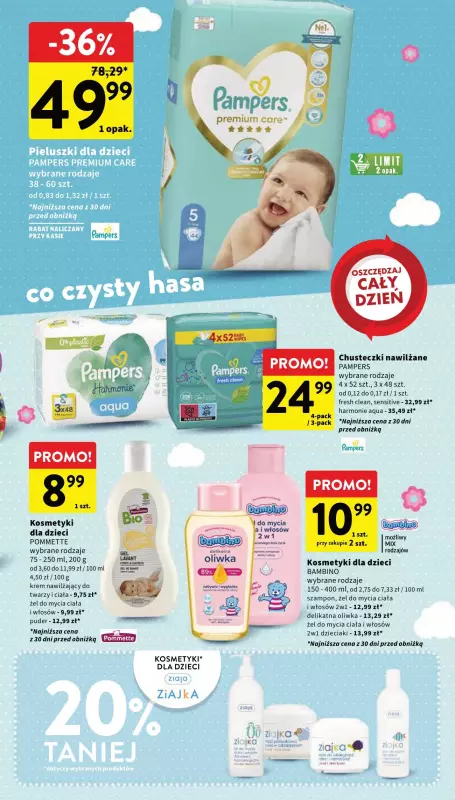 pampers rozmiar 3 cena