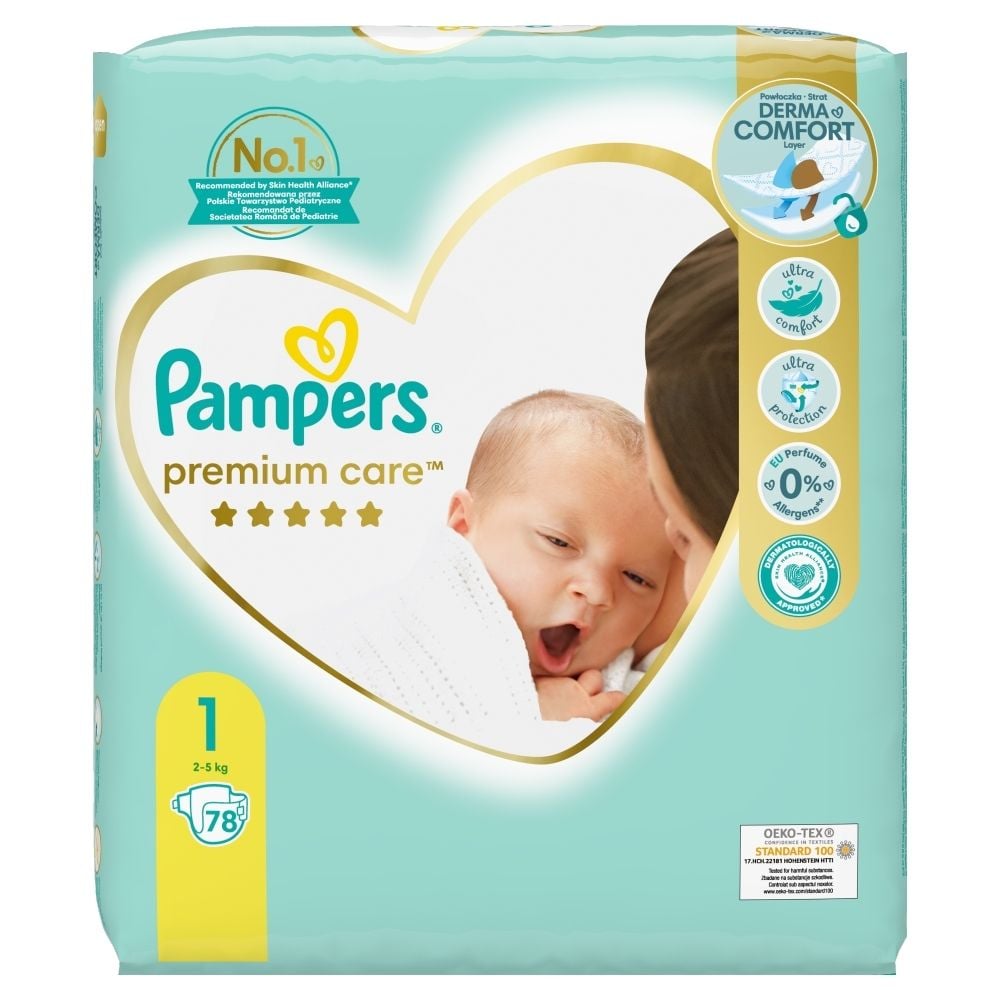 pieluchy 0 pampers