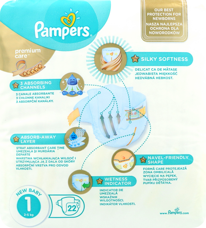 pampers chusteczki 384 sztk