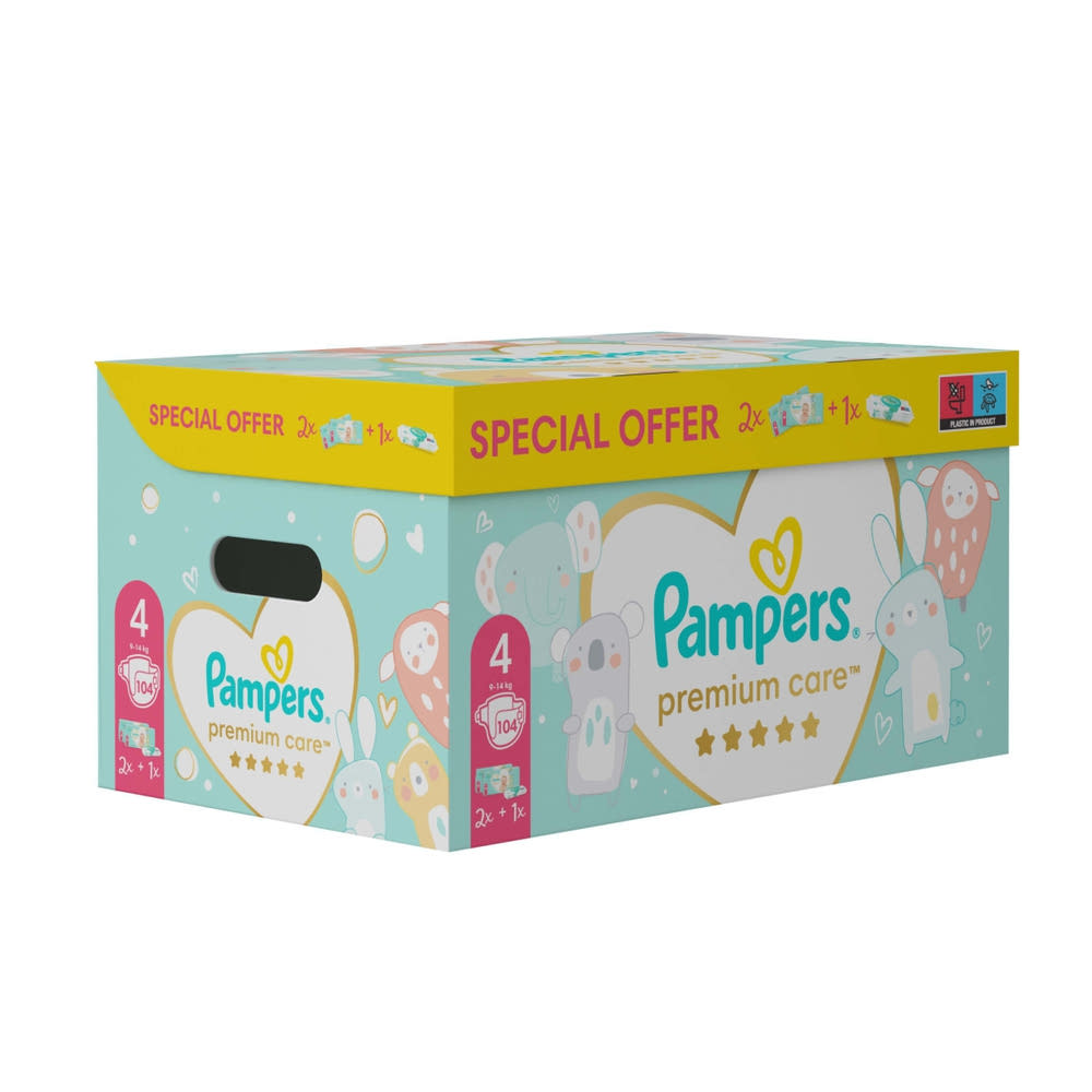 pampers premium care 4 52