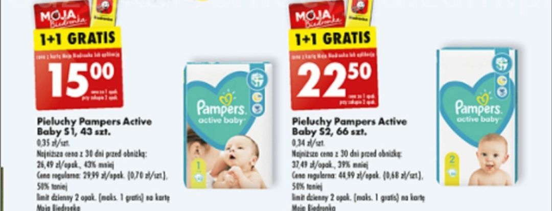 pieluchy pampers 4 caufland