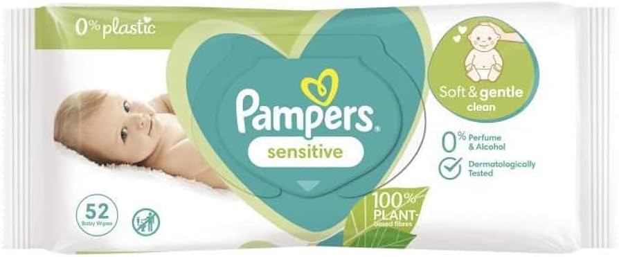 pampers flat diaper