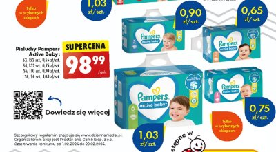 pieluchy pampers allegro