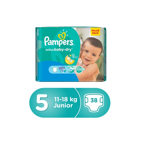 pieluchy pampers active baby premium