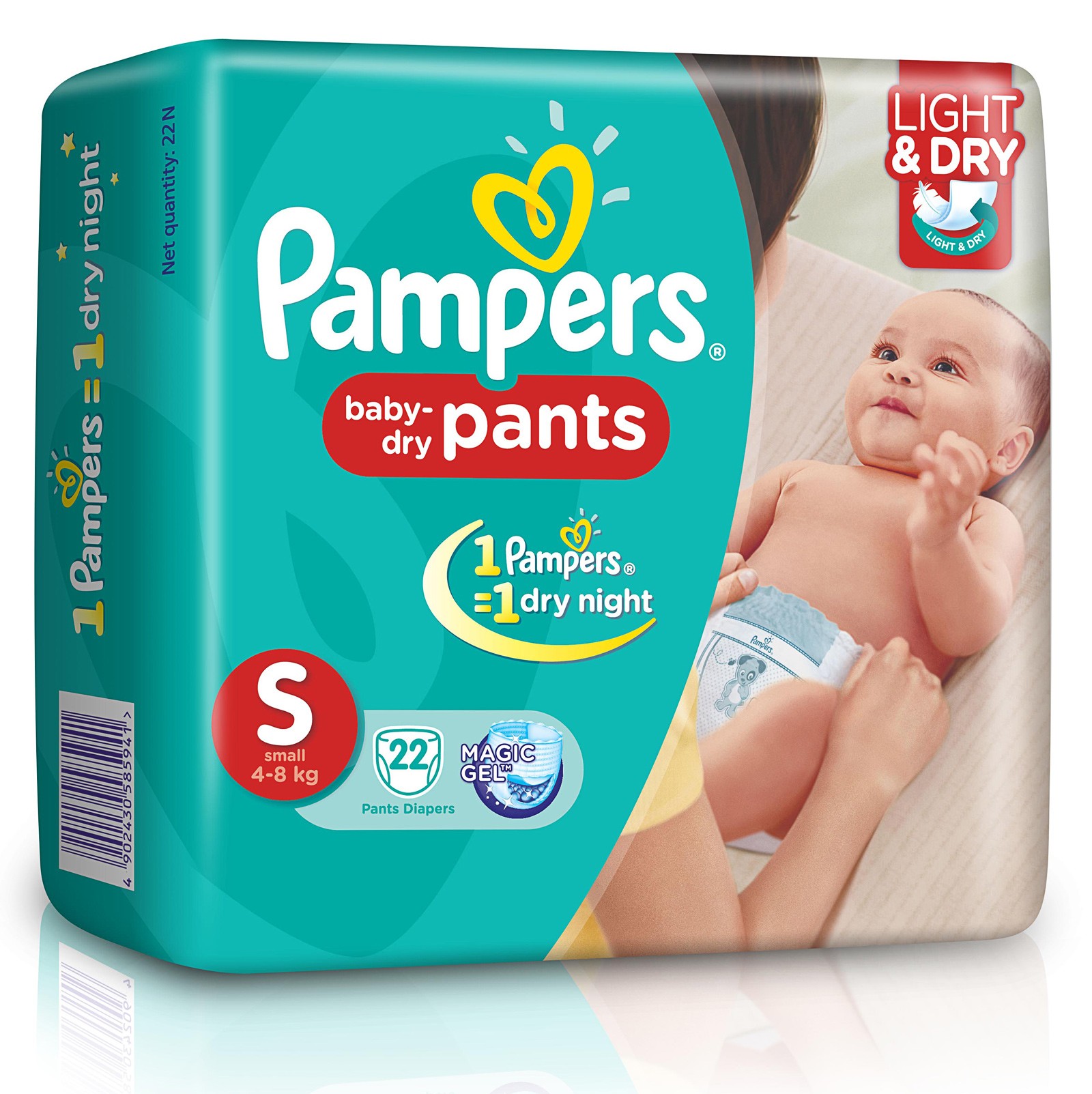 10 sztuk pampers premium care rozmiar 3