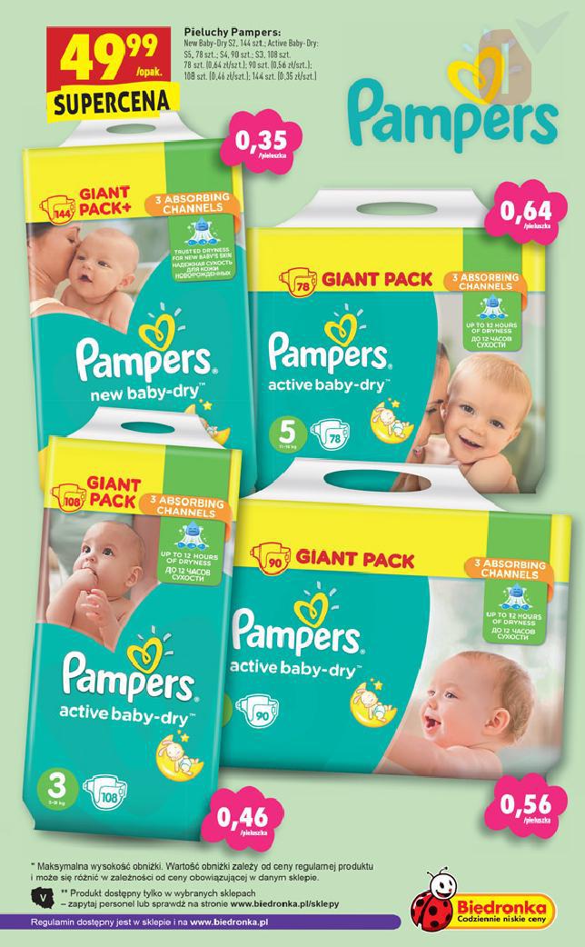 pampers pieluchy active baby 4+ maxi 152 szt