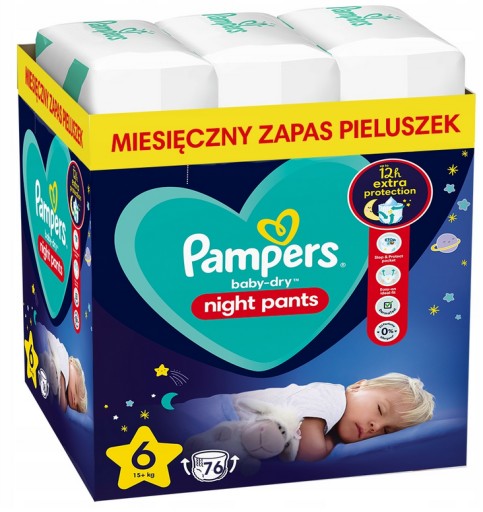 15 szt pampers