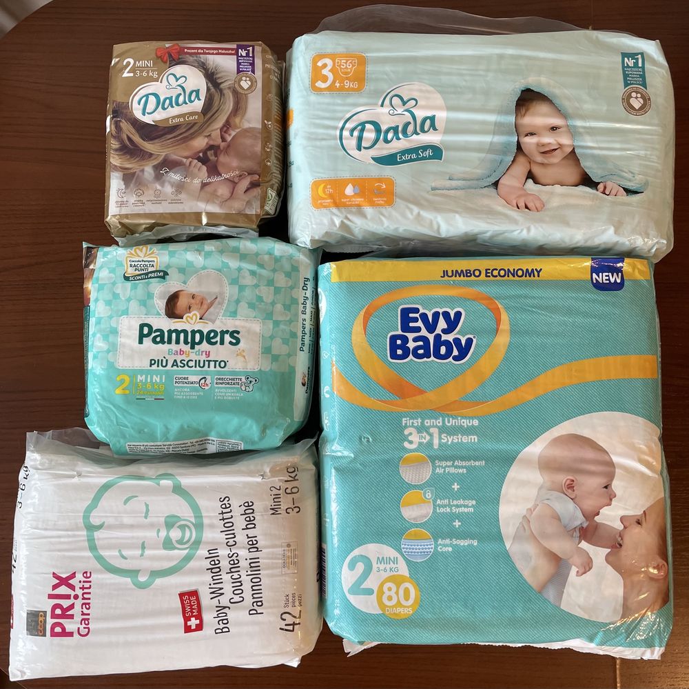 nowe pieluchy pampers dzień i noc