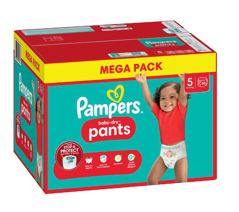 auchan pampers pants 5