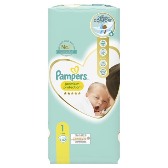 pampers premium care wycięcie na pępek