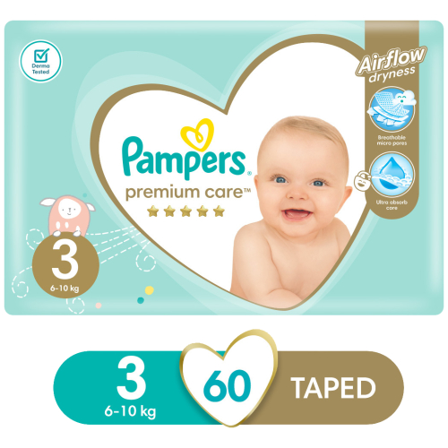 pampers active baby-dry pieluchy jednorazowe midi 3