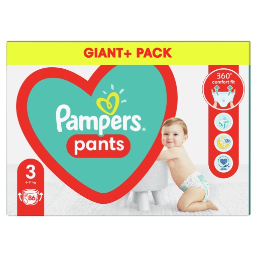 pampers premium care 3 80 шт