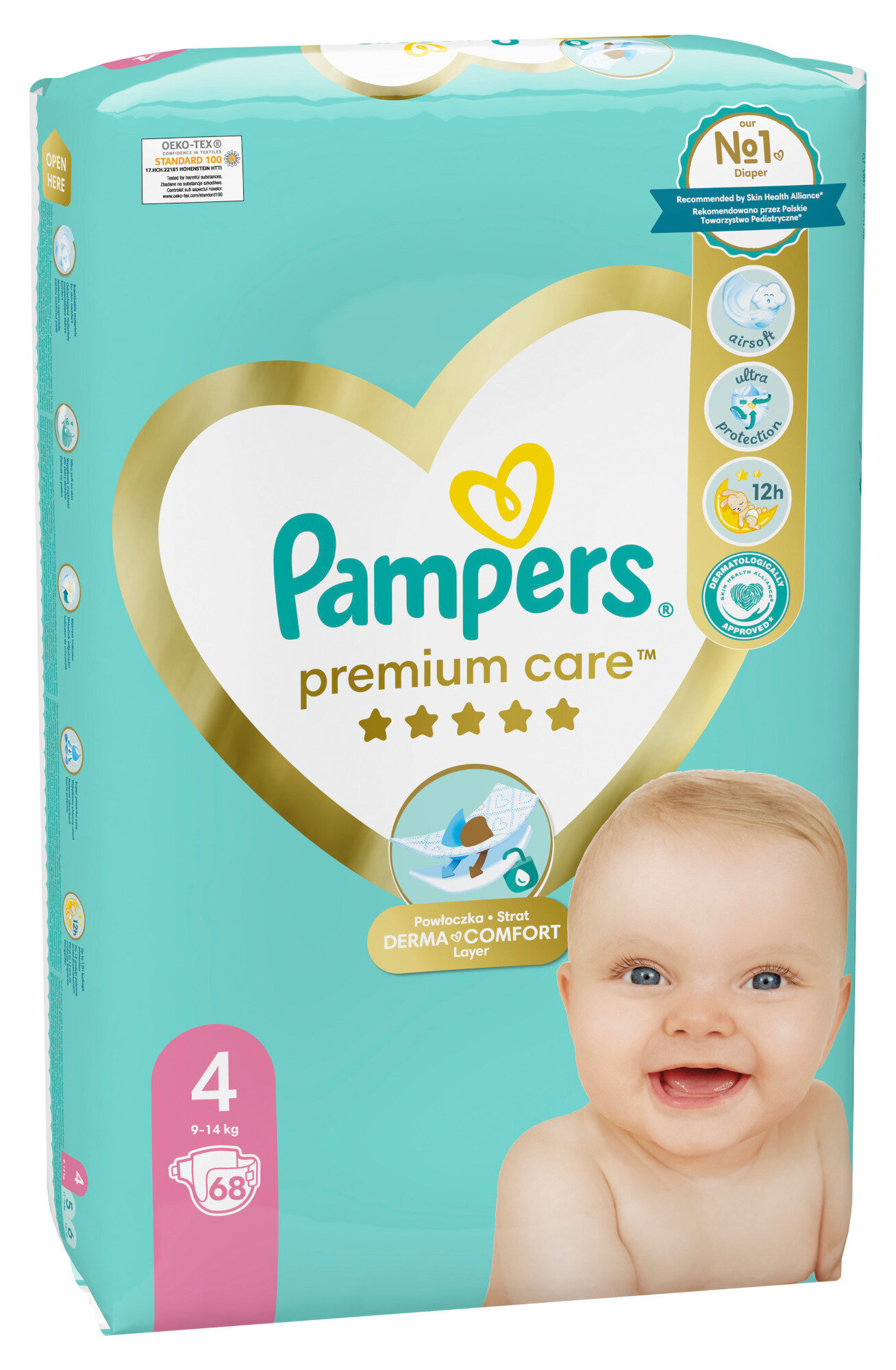 uczulenie na pieluchy pampers zielone