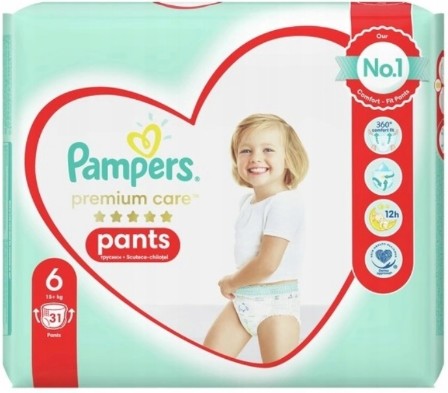 pieluchomajtki pampers 5 biedronka