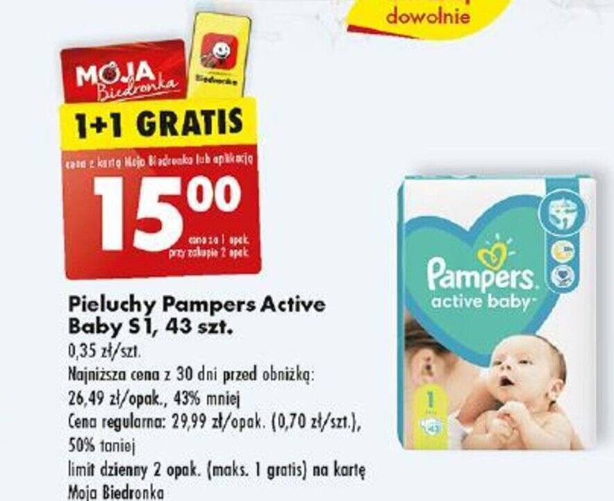 największy sezon sprzedażowy pampers