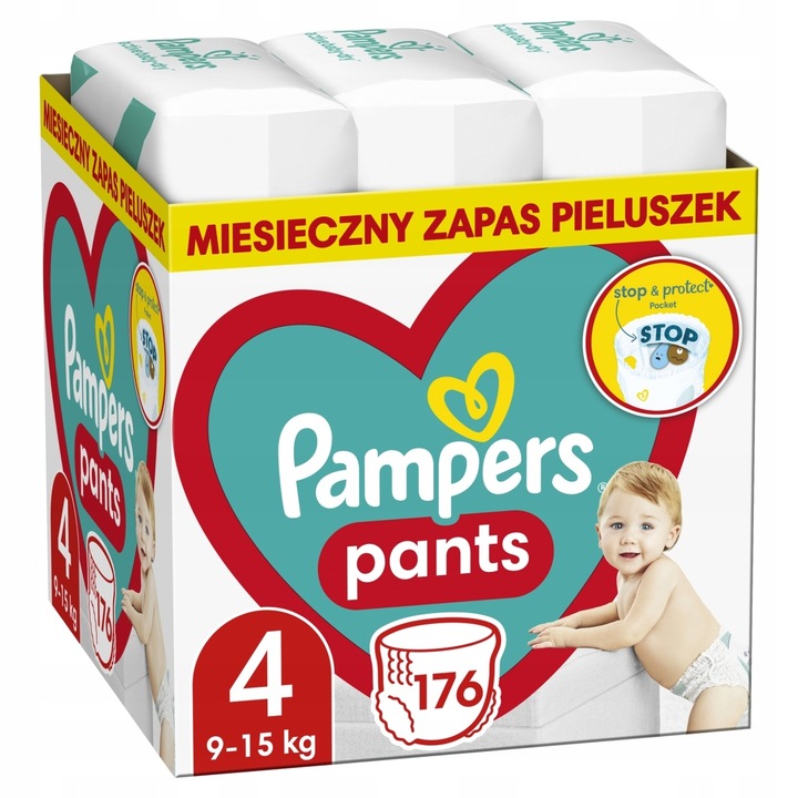 pampers flat diaper