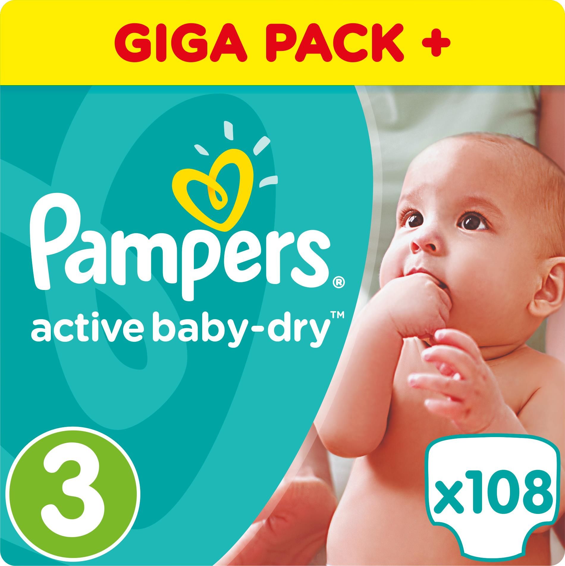 pampers giant pack 3 96 sztuk cena