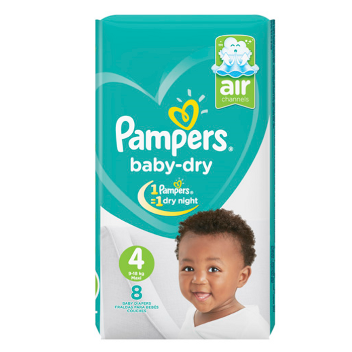 pampers active baby-dry 64