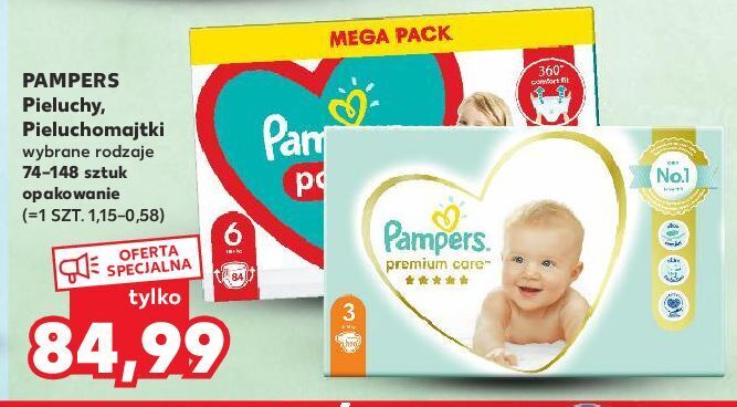 pieluchy pampers 5 biedronka