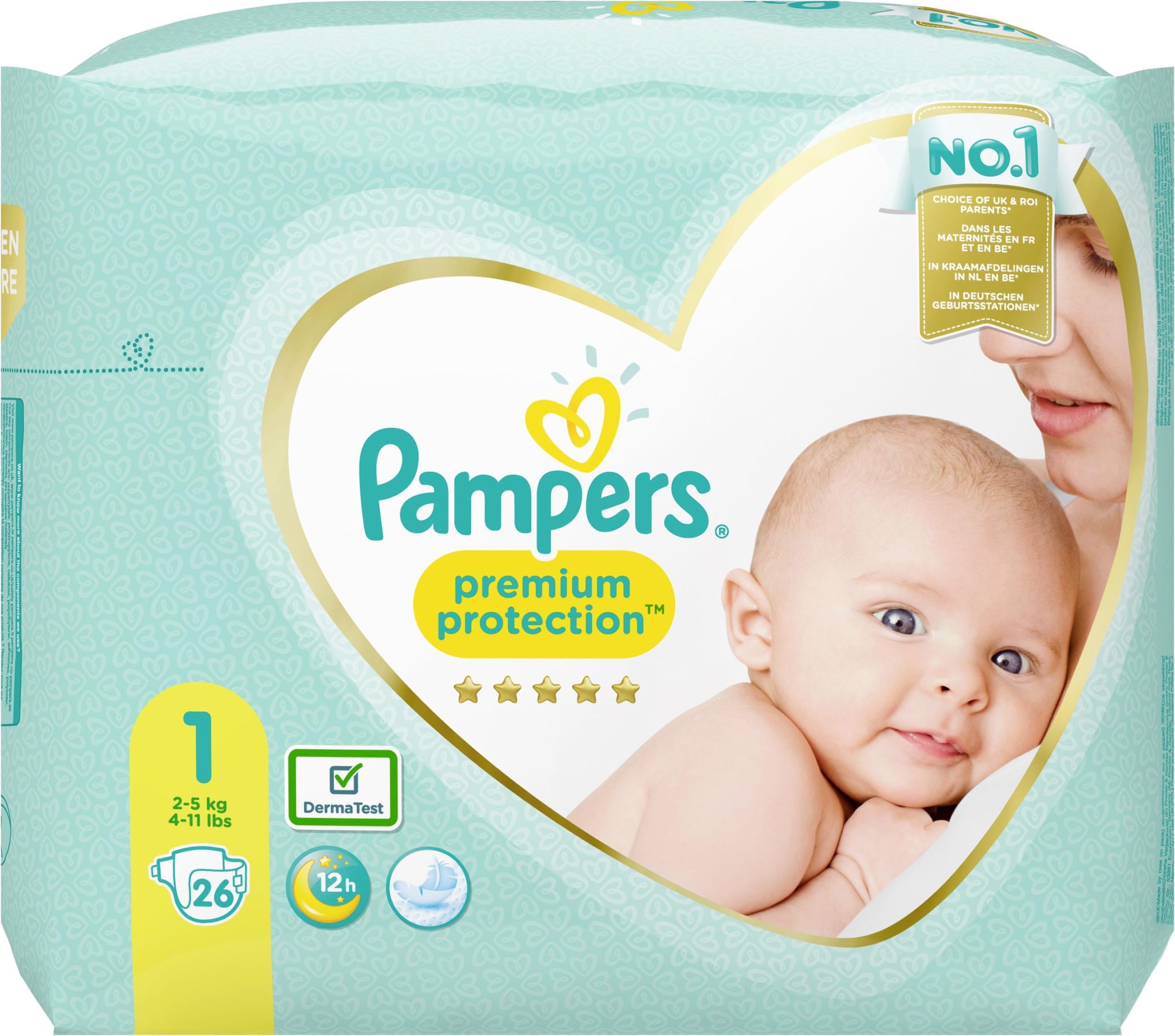 pampers metrialy