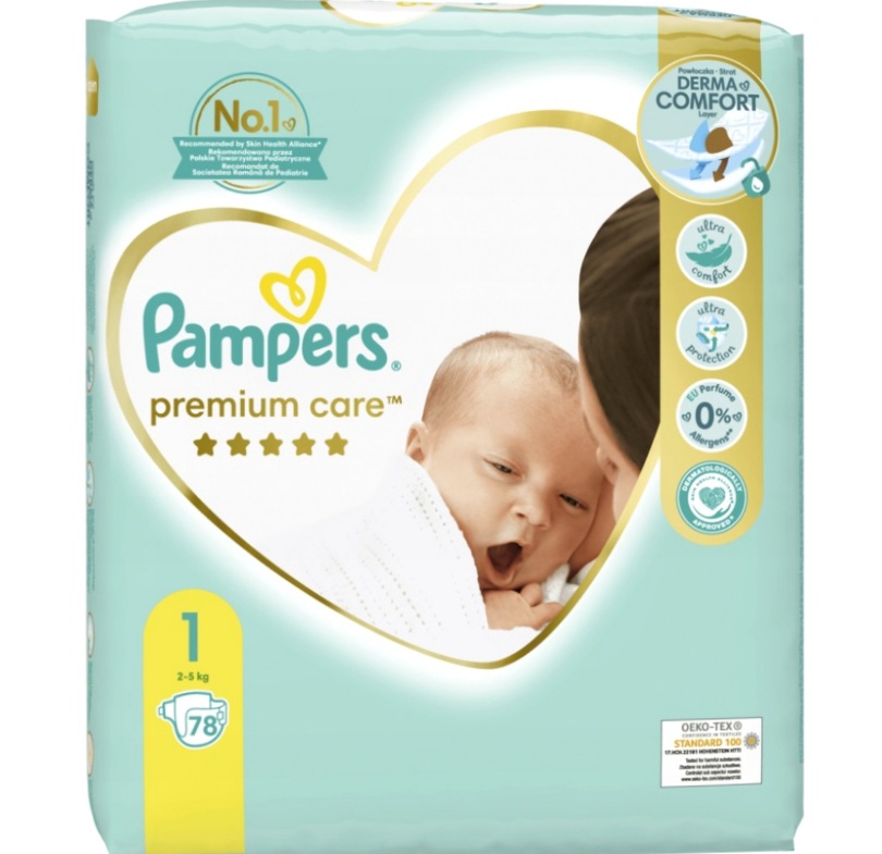 pampers premium care 1 opinie