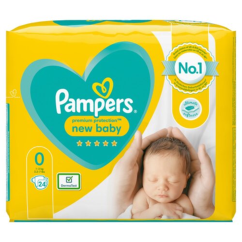 pieluchy pampers najmniejszy rozmiar premium care 0