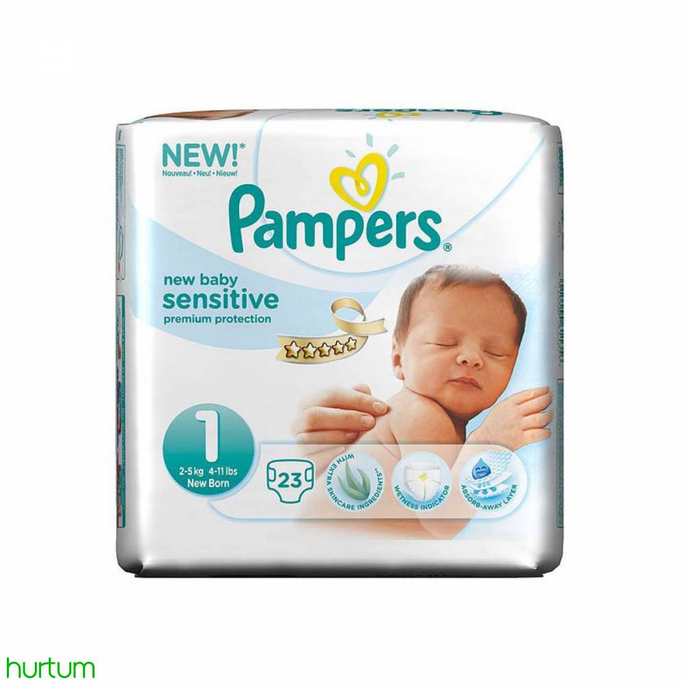 pampers z podkładu