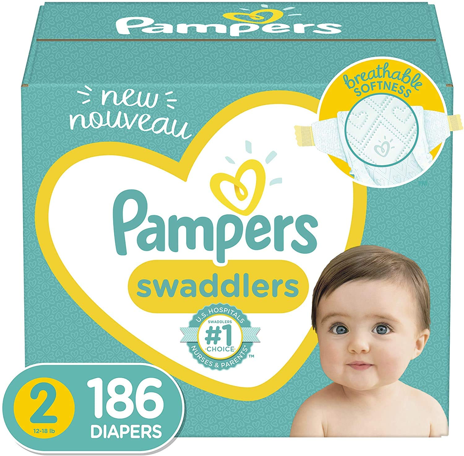 pieluchy pampers 2 zdjecia