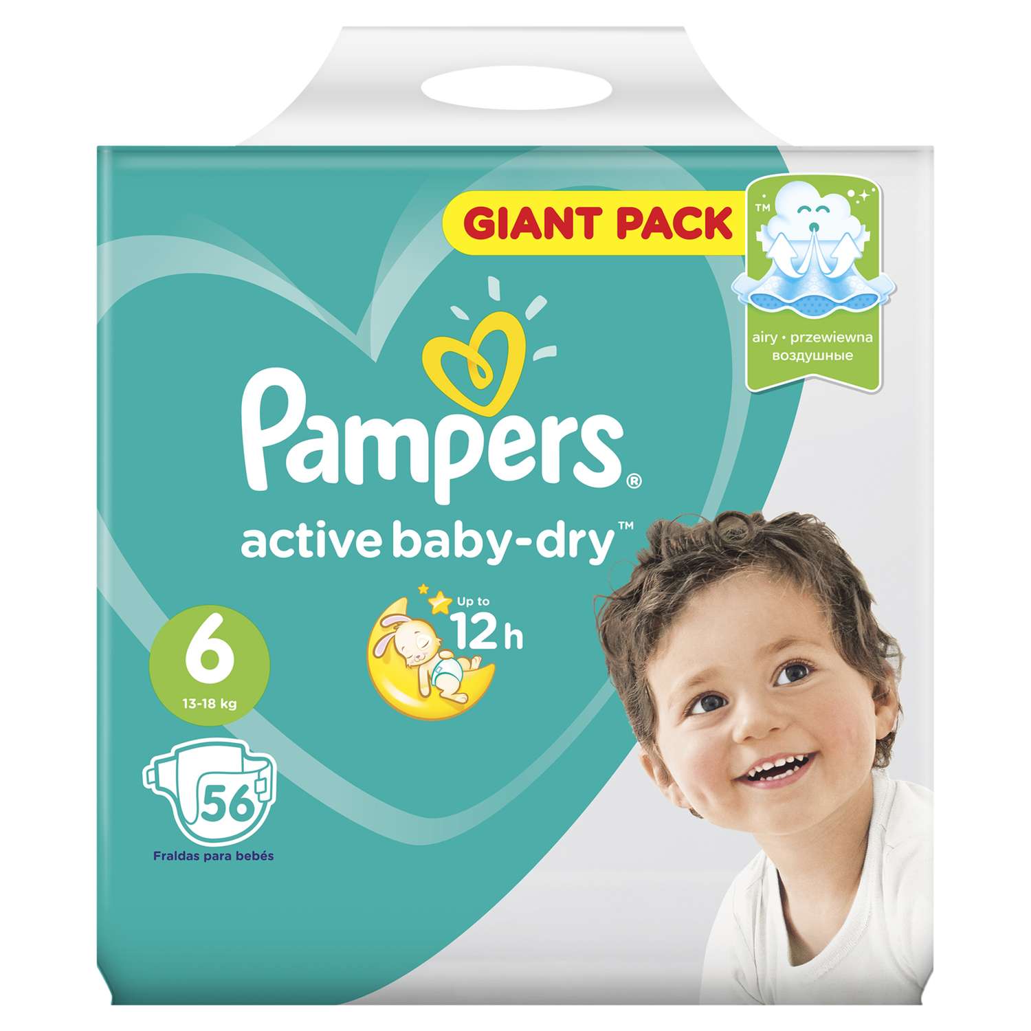 pampers 4 active baby noc