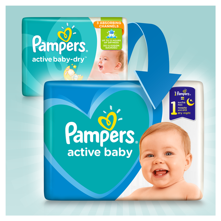 pampers 50szt