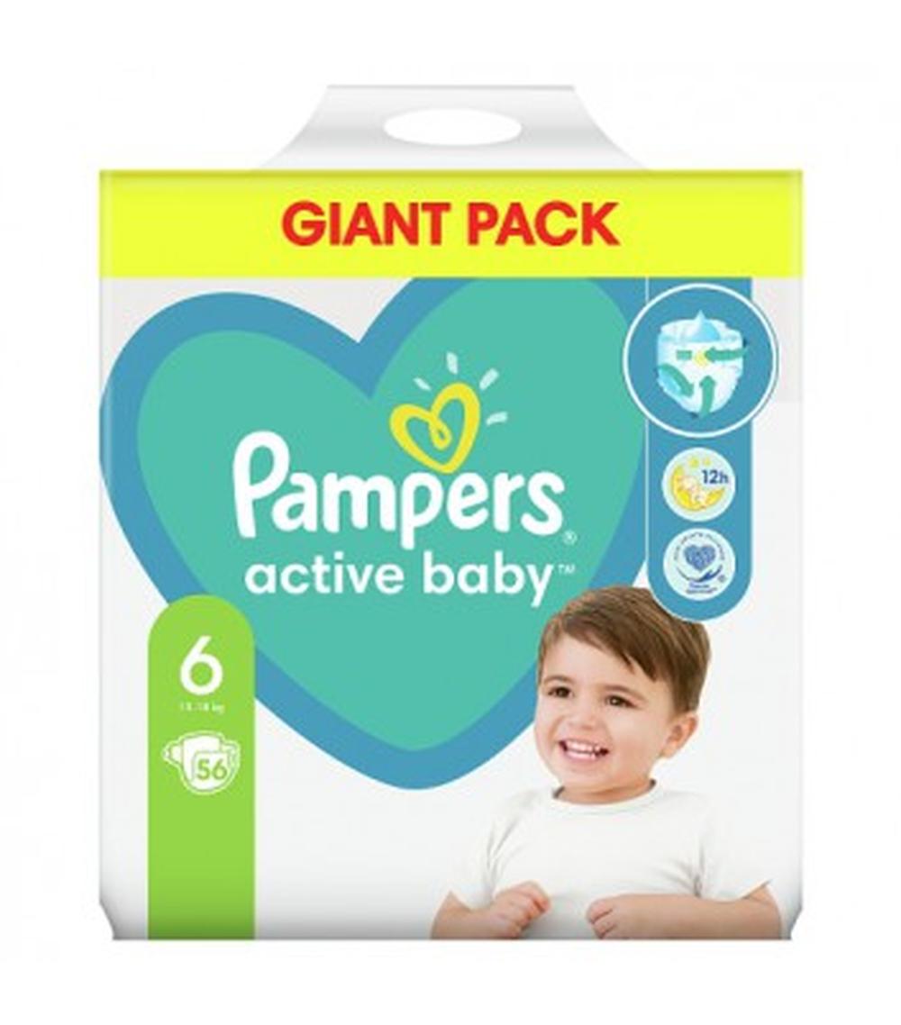 pampers active baby dry 6