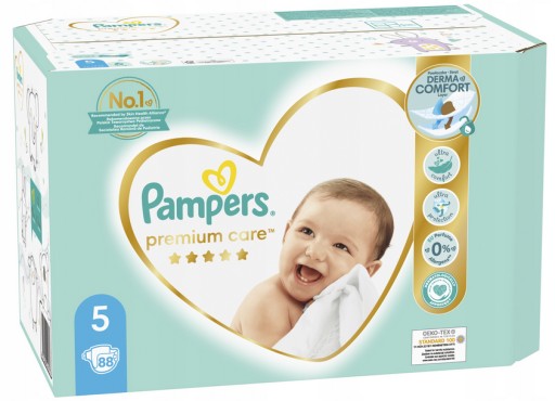 babydream vs pampers premium care wielkość