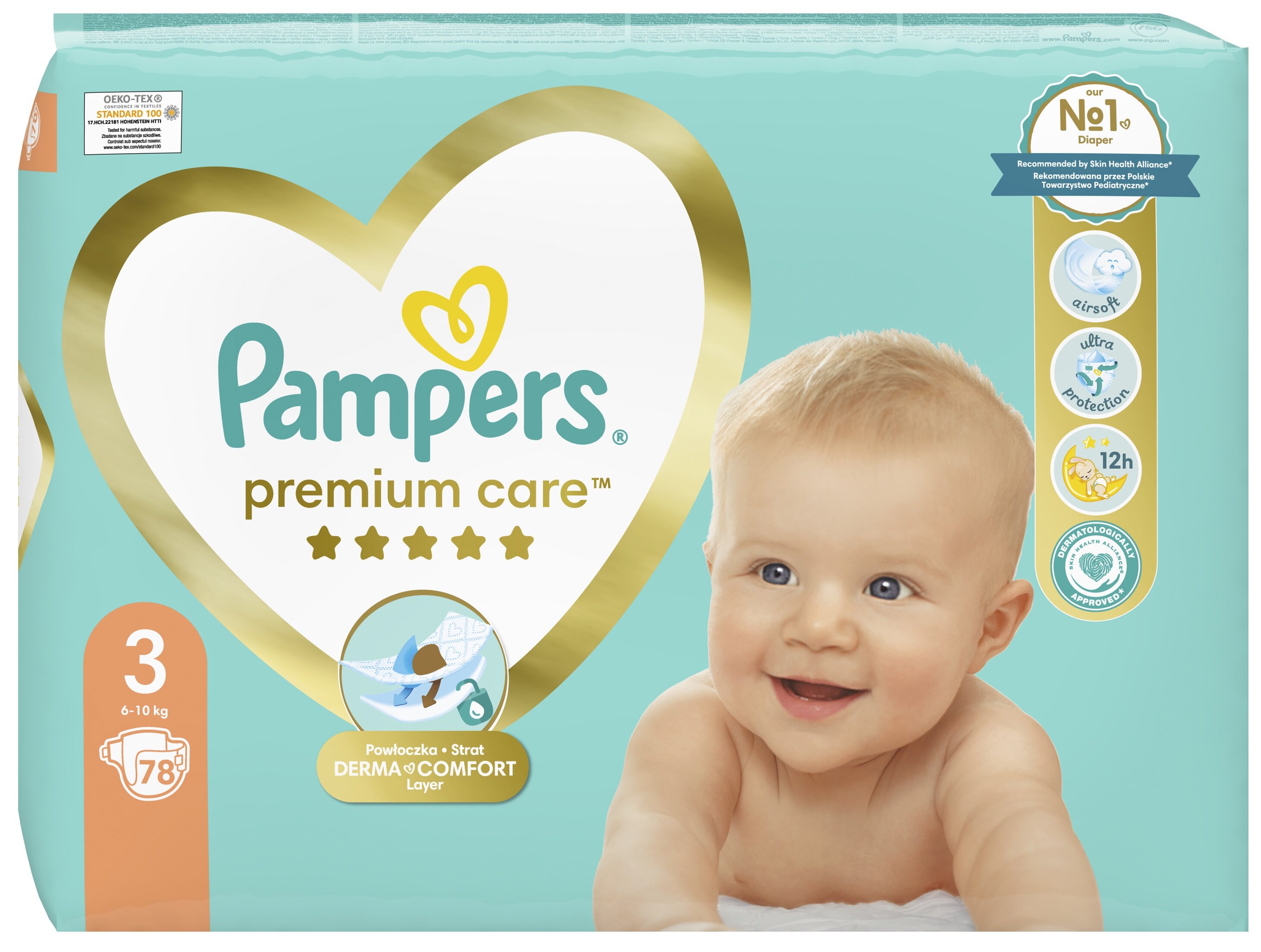 pampers sensitive ceneo