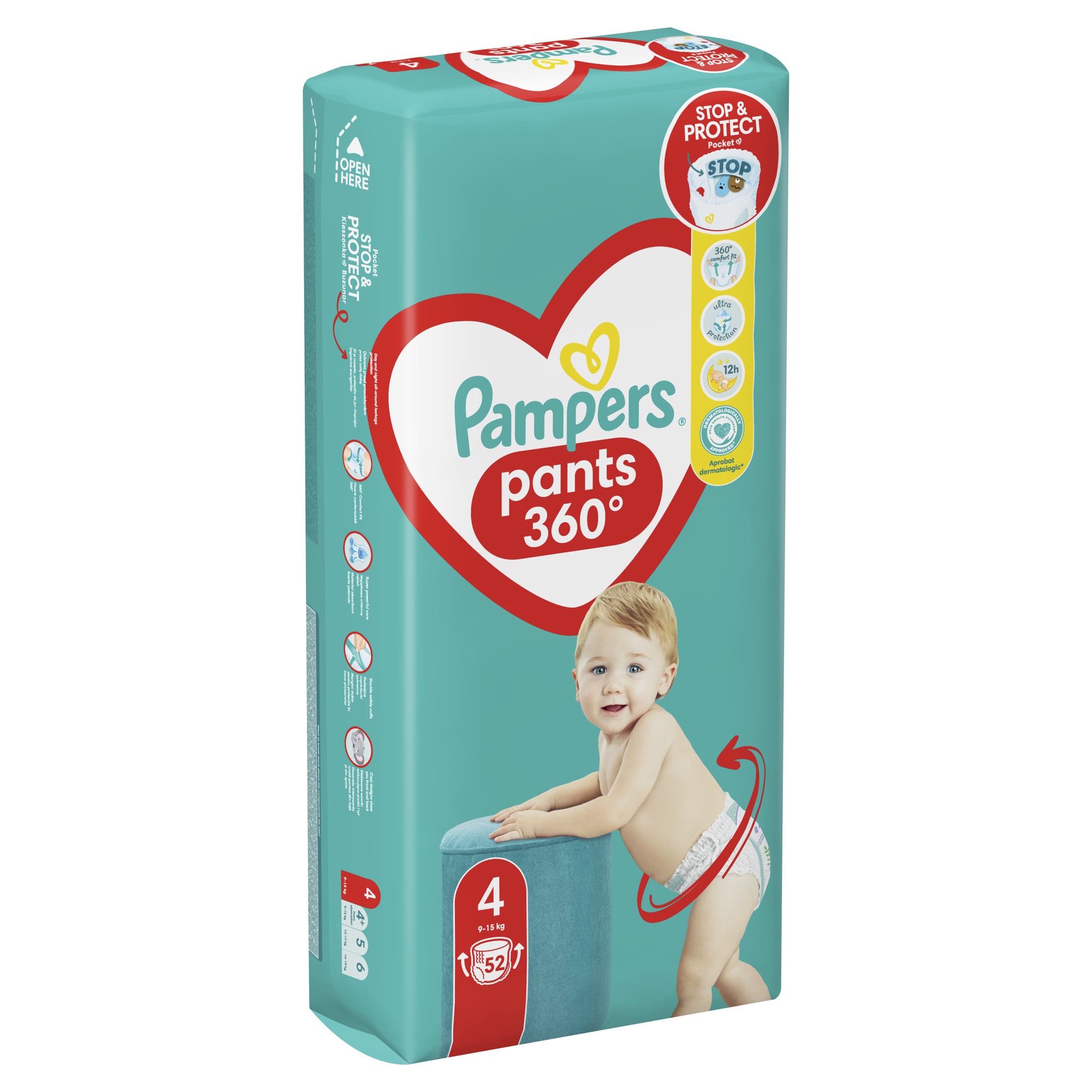 pampers 4 active fit