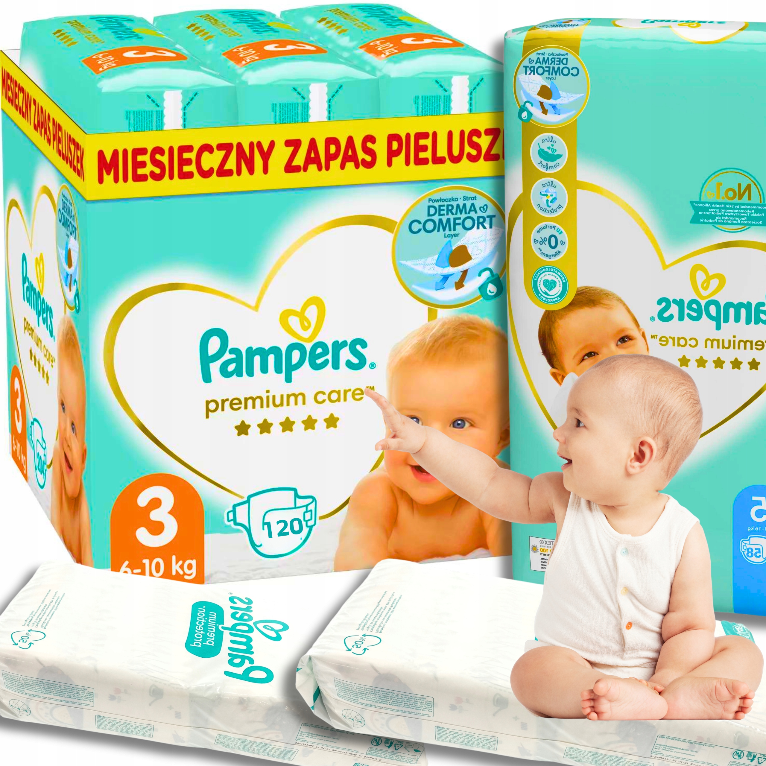 pampersy huggies 2 mega box