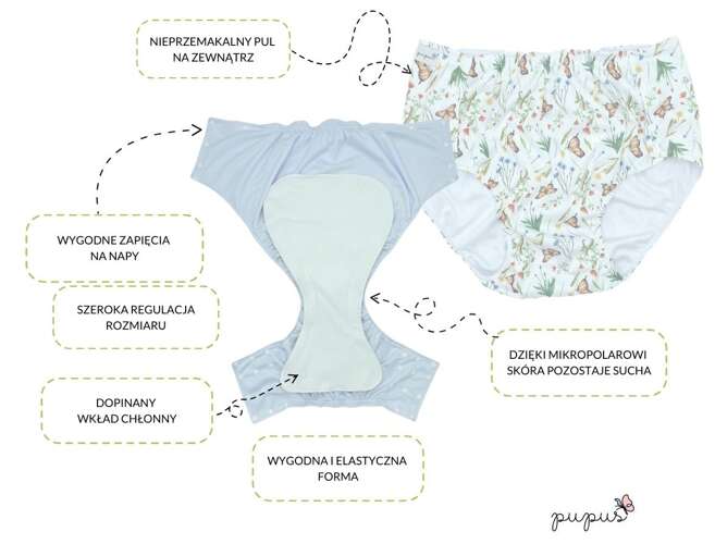 pieluchomajtki pampers asda