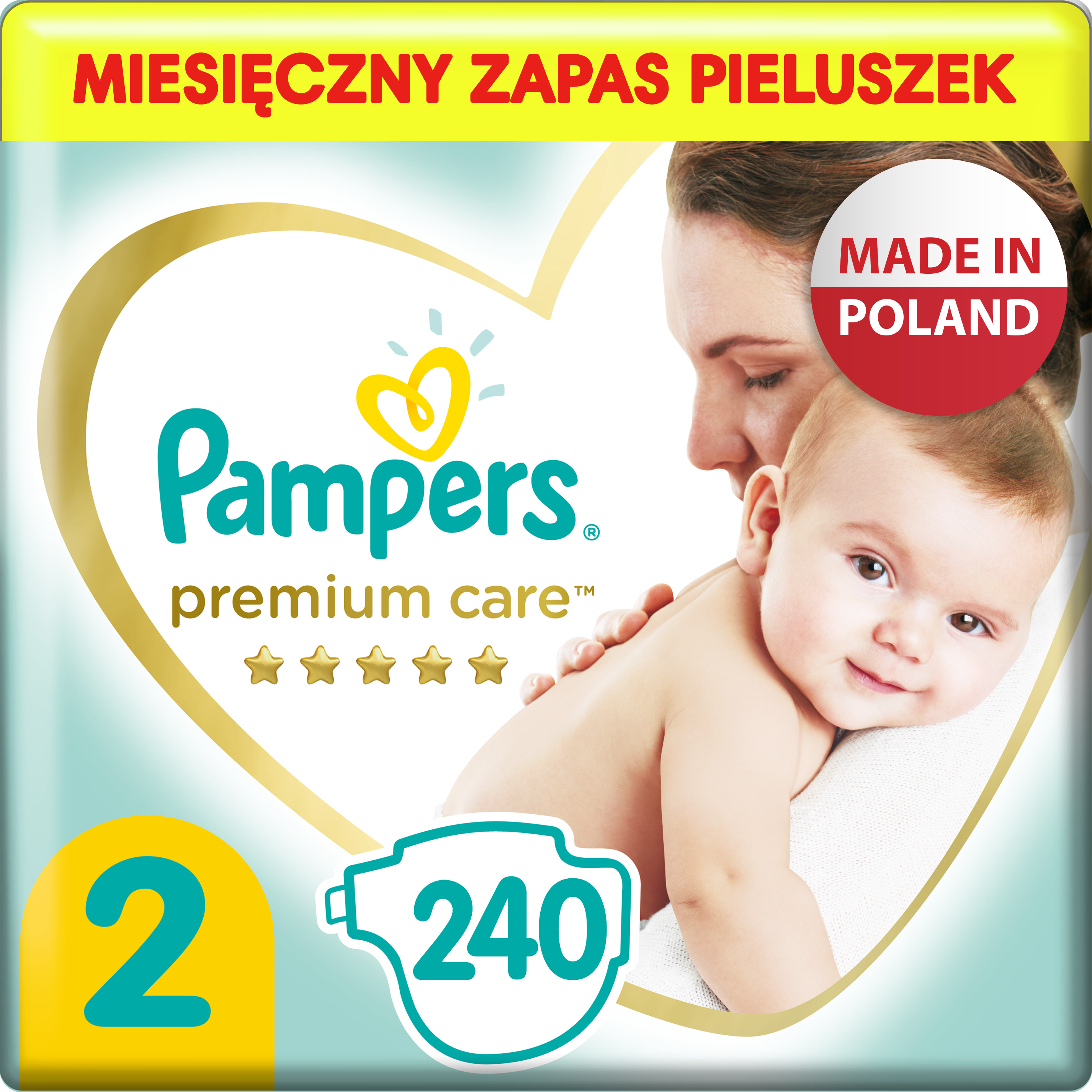 najlepsze pieluszki dla niemowlaka pampers