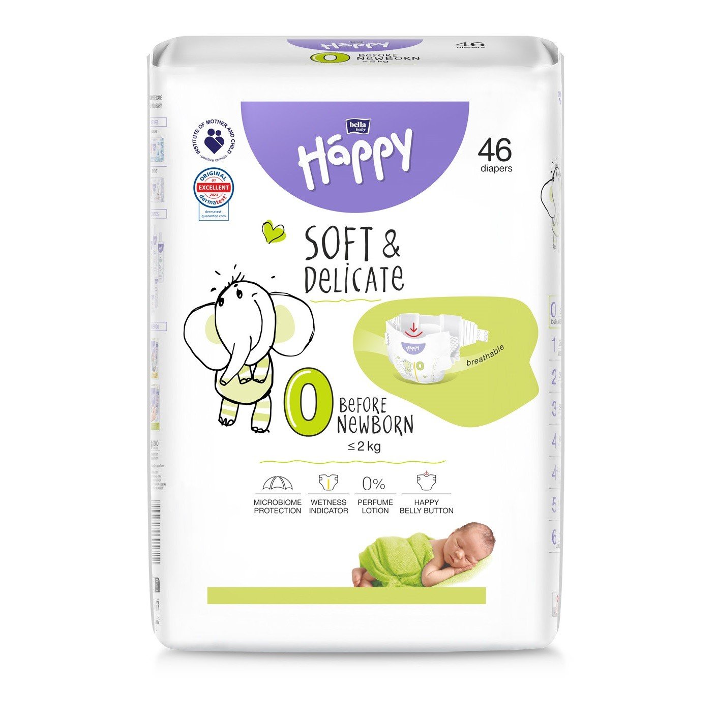 pampers 2 kg