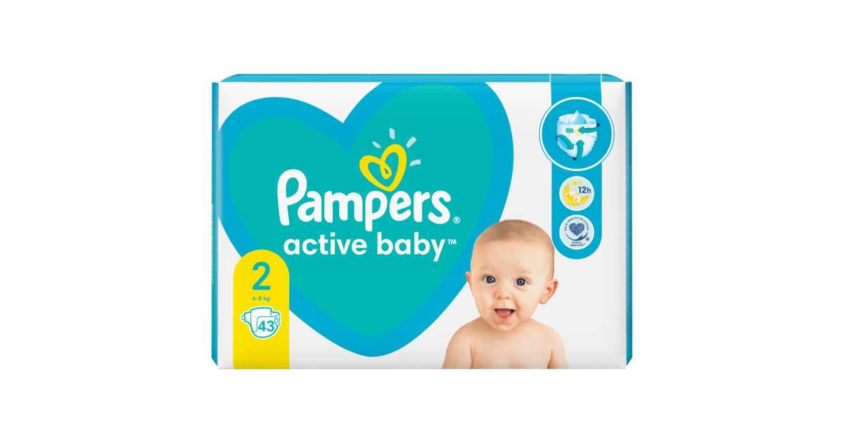 biedronka pampers activ baby