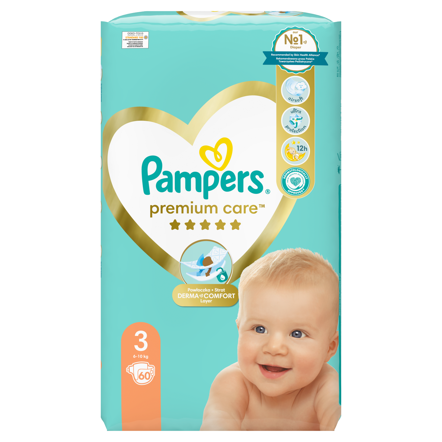 pieluchomajtki pampers 7 40 sztuk