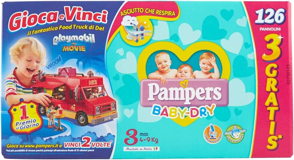 pieluchy pampers 4 52