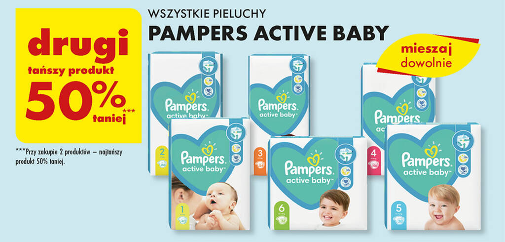 pieluchy pampers 6 promocja