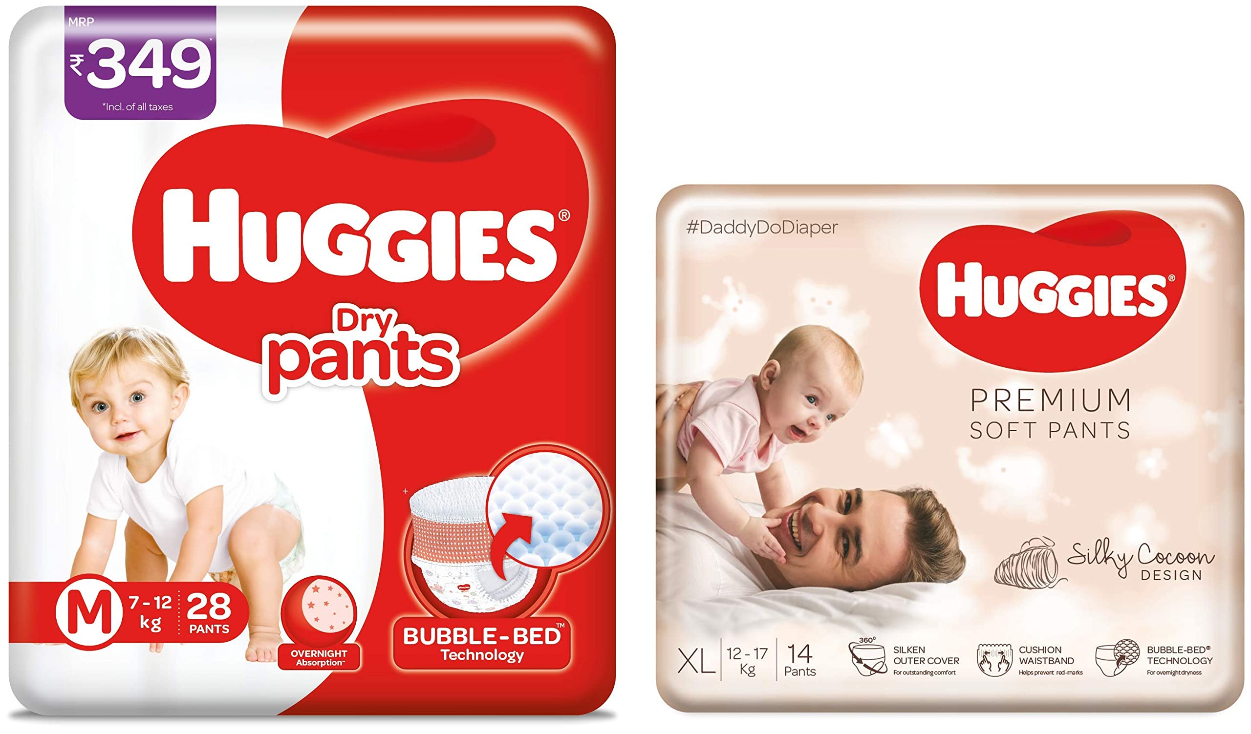 pampers zielone