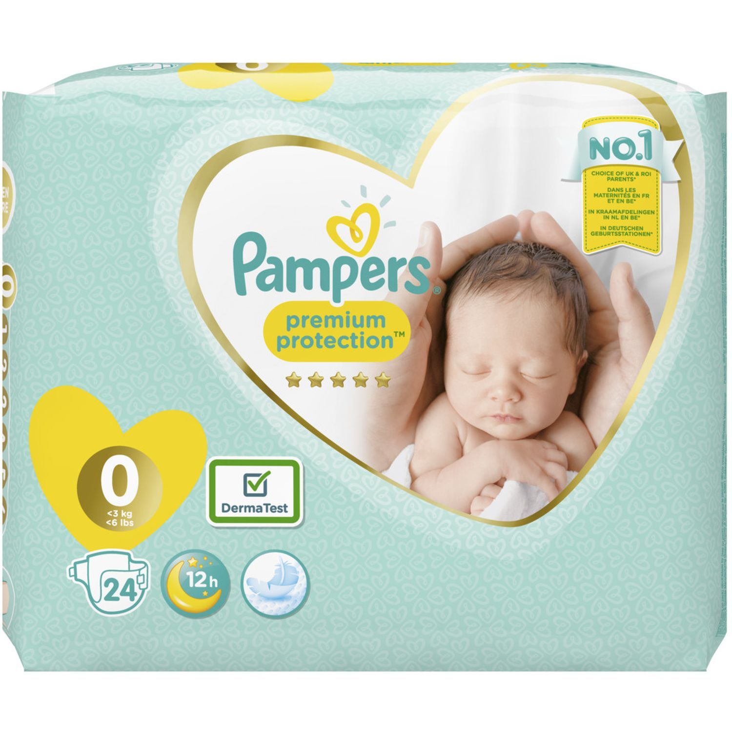 6x pampers premium care 1