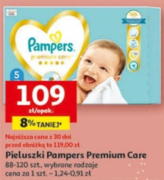 pieluchy pampers 3do5