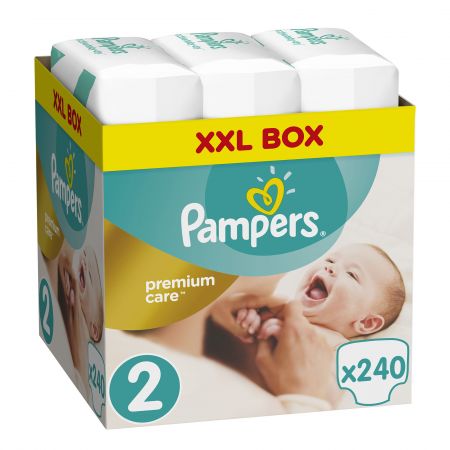 pampers premium care 168 szt rozmiar 1 i 2