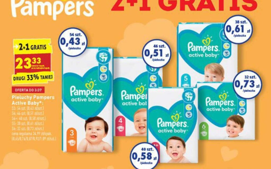 pieluchomajtki pampers 5 48 sztuk