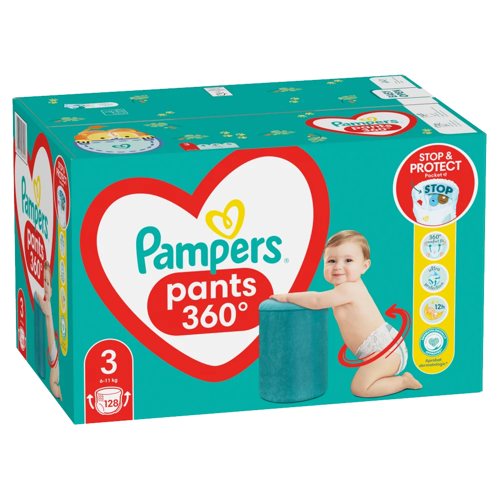 pampers baby active ze wskaźnikiem wilgoci