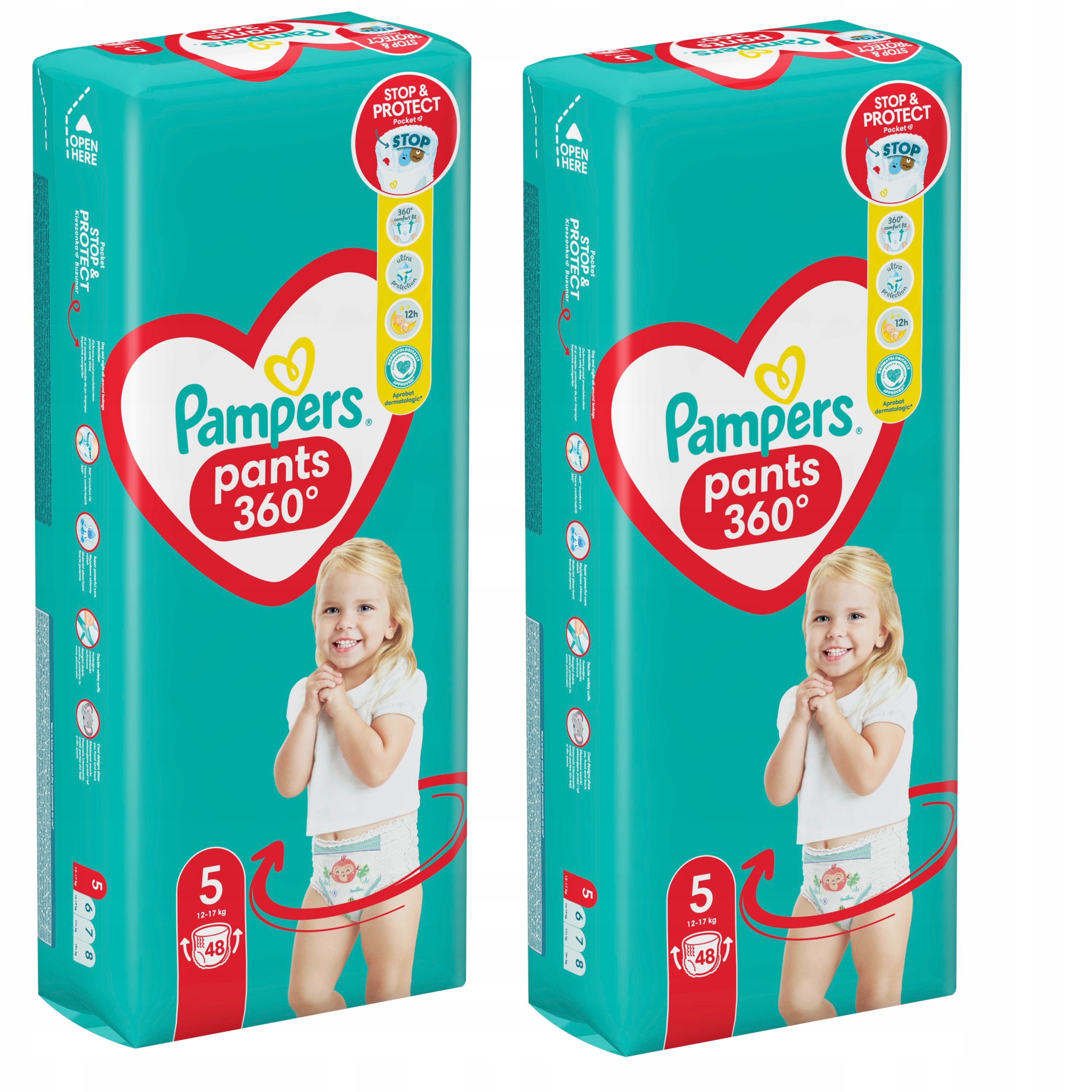 pieluchomajtki pampers 4+ rosman