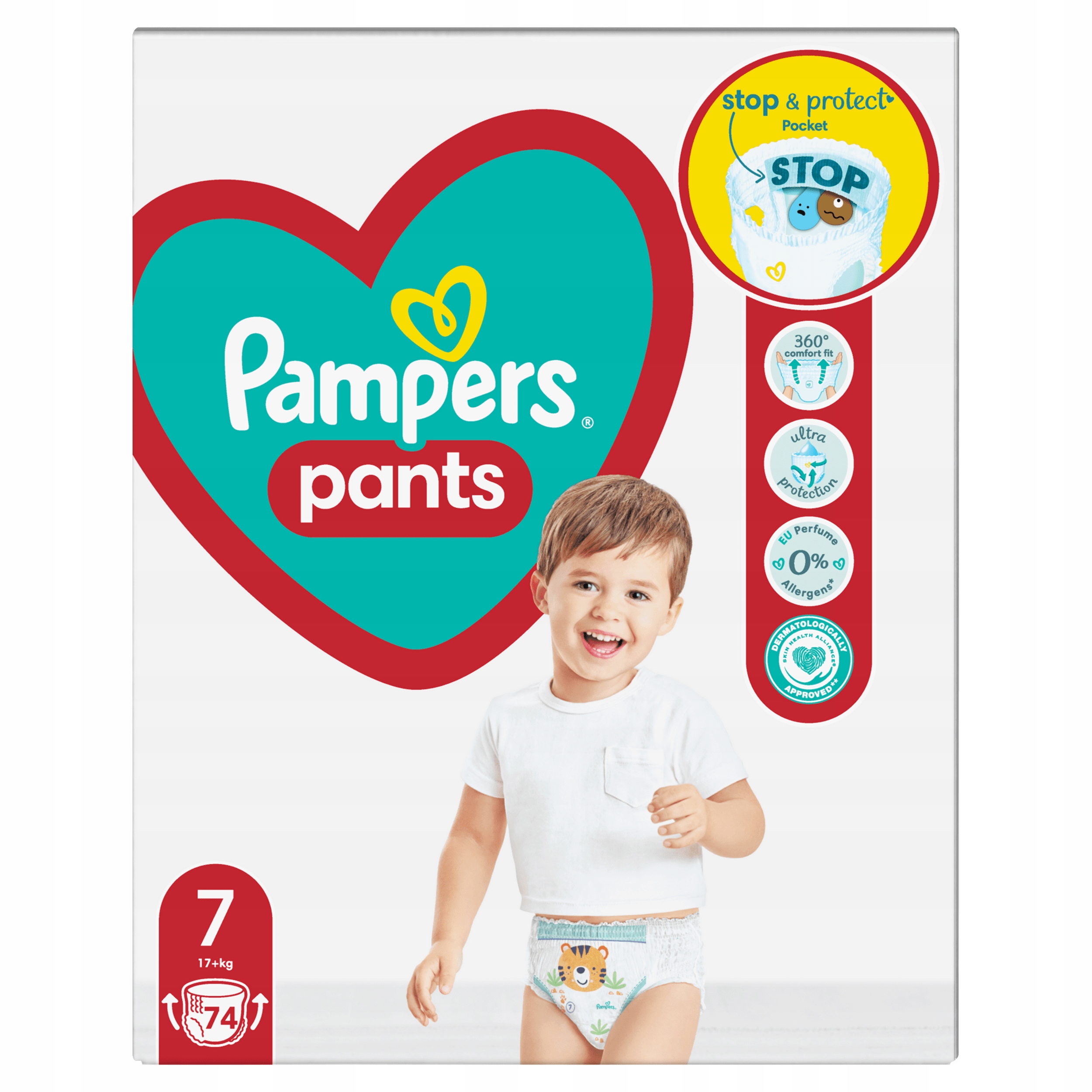 pampers cieczka